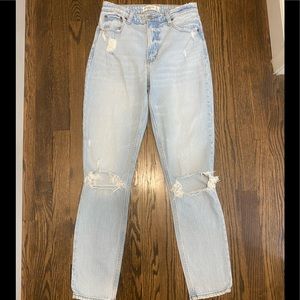 Abercrombie and Fitch The skinny high rise curve love 27